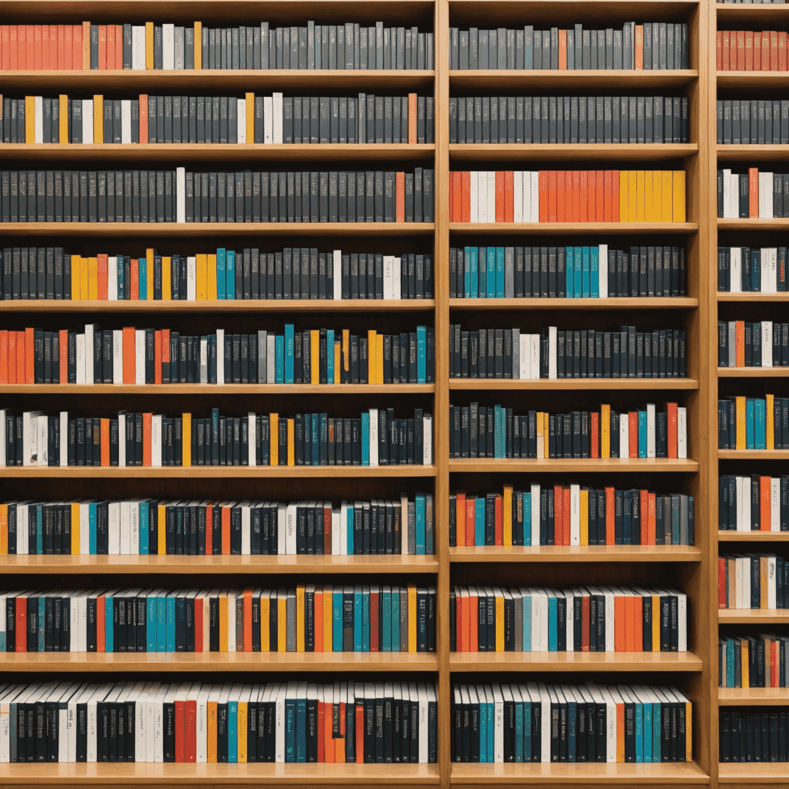 A graph showing the spike in book sales for Booker Prize nominees and winners, with colorful bars representing different titles against a backdrop of bookstore shelves