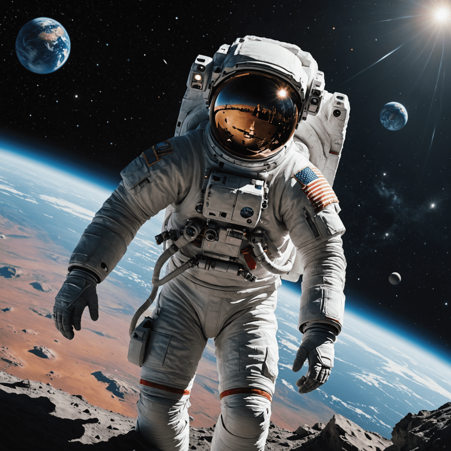 Cover of 'Project Hail Mary' by Andy Weir - A lone astronaut floating in space with Earth in the background